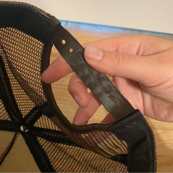 Vintage Woodcutter’s Show & Country Fair Trucker Snap Back Mesh Hat Brown - Picture 9 of 12